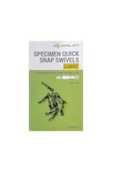 KORUM SPECIMEN QUICK SNAP SWIVELS