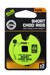 Fox Stiff Chod Short Barbless Rig