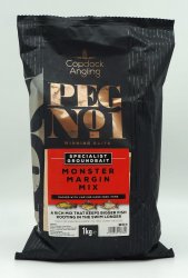 Peg No 1 Monster Margin Groundbait 1kg