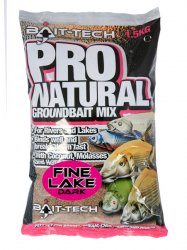 Bait Tech Pro Natural Fine Lake Dark Groundbait 1.5kg