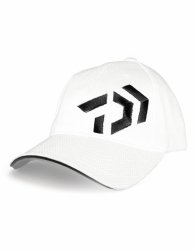 Daiwa White & Black Angle Cap