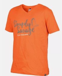 Savage gear Simply Savage Tee Orange T-Shirt