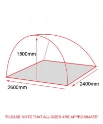 Trakker Tempest Brolly 100T Tall Aquatexx EV