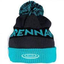 DRENNAN Aqua/Black Bobble Hat