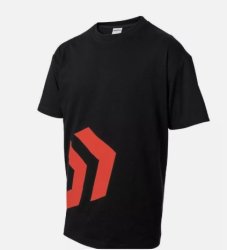 Daiwa D-VEC Black & Red Angled T-Shirt