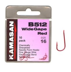 KAMASAN B512 SPADE BARBED HOOKS