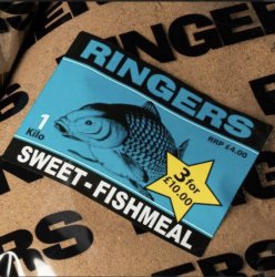 Ringers Sweet Fishmeal Groundbait 1kg