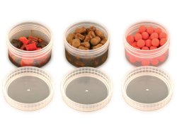 Fox Clear Bait Tubs Half Size