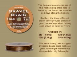 Drennan Gravel Braid 10m