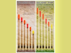 DRENNAN LOADED GLOW TIP CARP WAGGLER INSERTS