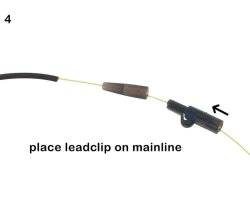 PB Products Hit & Run X-Safe Leadclip Mainline Only 4 Pack