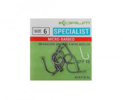 Korum Xpert Specialist Micro Barbed Hooks