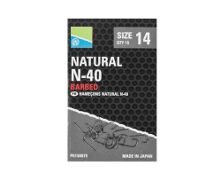 Preston NATURAL N-40 HOOKS