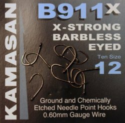 Kamasan B911X Eyed Hooks