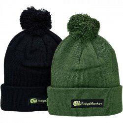 Ridge Monkey Black Bobble Hat