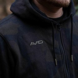 Avid Distortion Camo Zip Hoodie