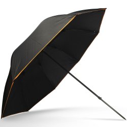 NGT Umbrella 50inch Black Match Brolly with Taped Seams and Nylon Case