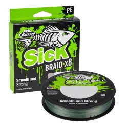 Berkley Sick Braid Moss Green 300m