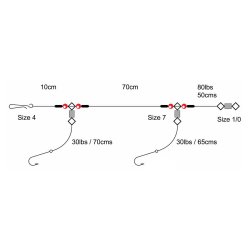 Tronix 2Hook-1Up 1Down Rig