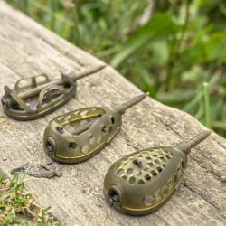 Korum Camo Feeder 3 Pack & Mould 30g