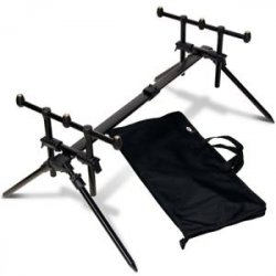 NGT Quickfish Adjustable 3 Rod Pod & Carry Case