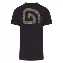 Trakker CR Logo T-Shirt Black Camo