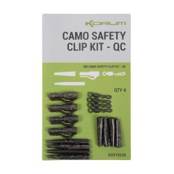 Korum Camo Safety Clip Kit - QC