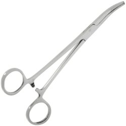 NGT Forceps - Stainless Steel Curved