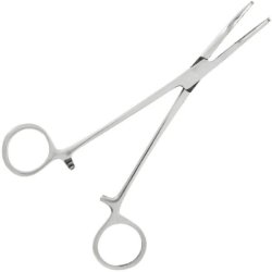 NGT Forceps - Stainless Steel Curved