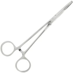 NGT Forceps - Stainless Steel Curved