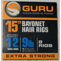 Guru Bayonet hair rigs15"