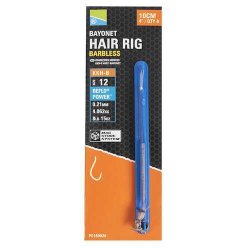 PRESTON KKH-B BAYONET HAIR RIGS - 4"/10CM 10