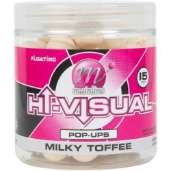 MAINLINE BAITS Hi-Visual Pop-ups 15mm MILKY TOFFEE