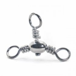 MUSTAD Three Way Cross Barrel Swivel