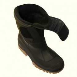 Vass Fleece Lined Velcro Strap Boots