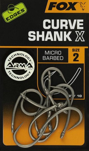 Fox Edges Curve Shank X Hooks