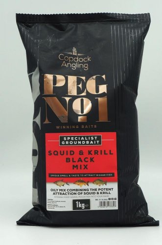 Peg No 1 Squid & Krill Black Mix 1kg