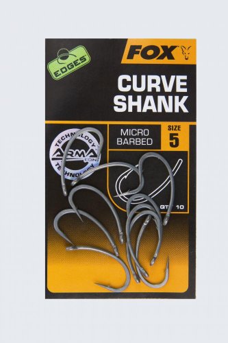 Fox Edges Curve Shank Hooks