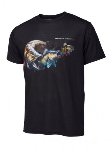 Savage Gear Cannibal T-Shirt Blue