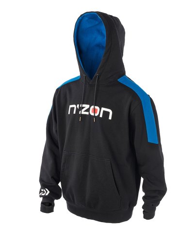 Daiwa Nzon Black & Blue Hoodie