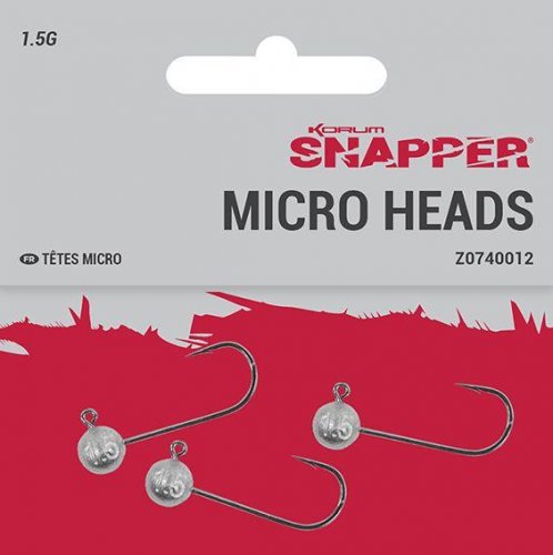 Korum Snapper Micro Jig Heads