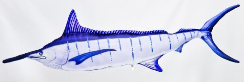 Gaby Blue Marlin Pillow