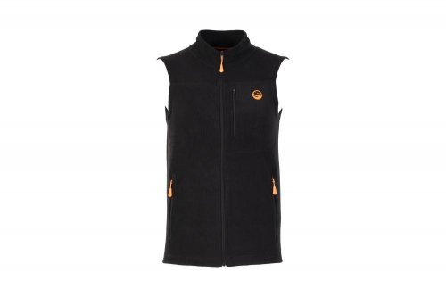 Guru Black Fleece Gilet