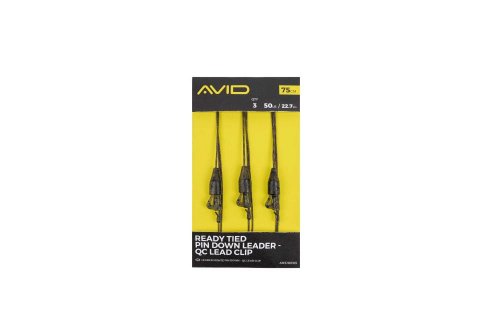 Avid Ready Tied Pin Down Leader QC Lead Clip