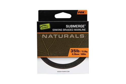 Fox Submerge Naturals Sinking Braid 600m