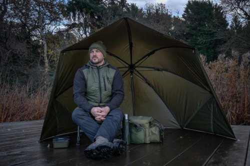 Korum Progress Graphite Brolly Shelter 50