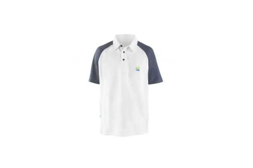 PRESTON WHITE POLO - LARGE