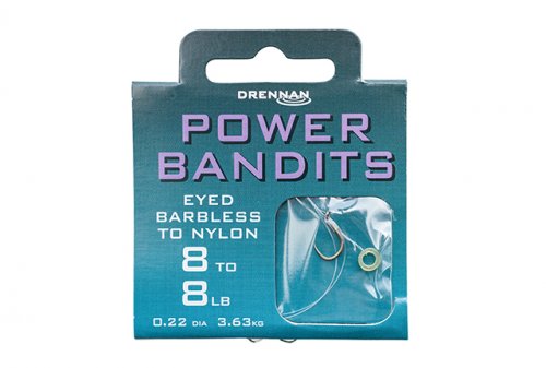 Drennan Power Bandits Fishing Hooks to Nylon