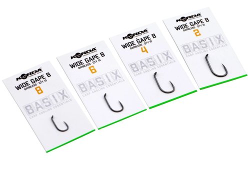 Korda Basix Wide Gape Hooks