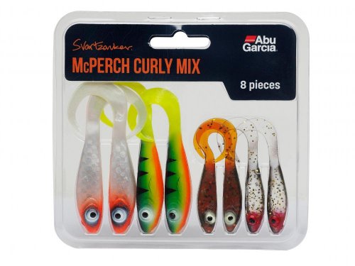 Abu Garcia Svartzonker McPerch Curly 8 Piece Mix